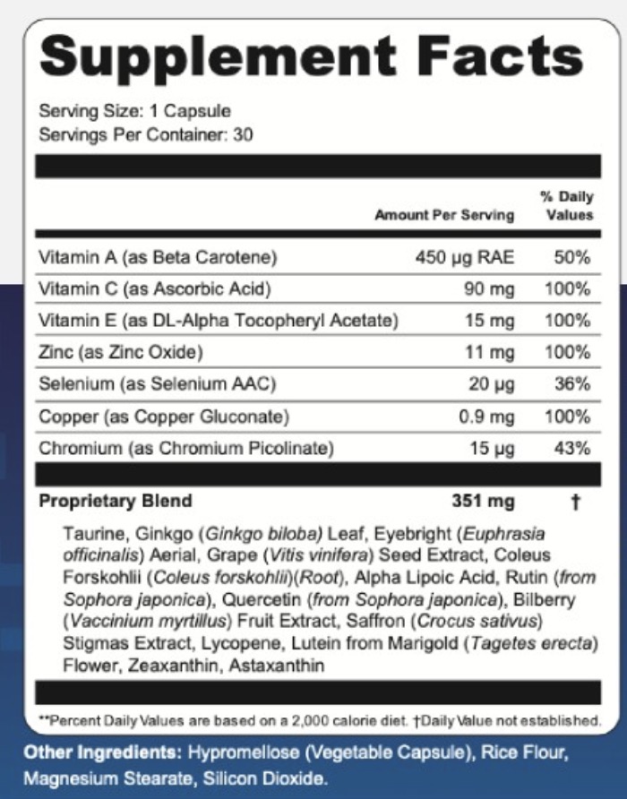 VisiFlora Label